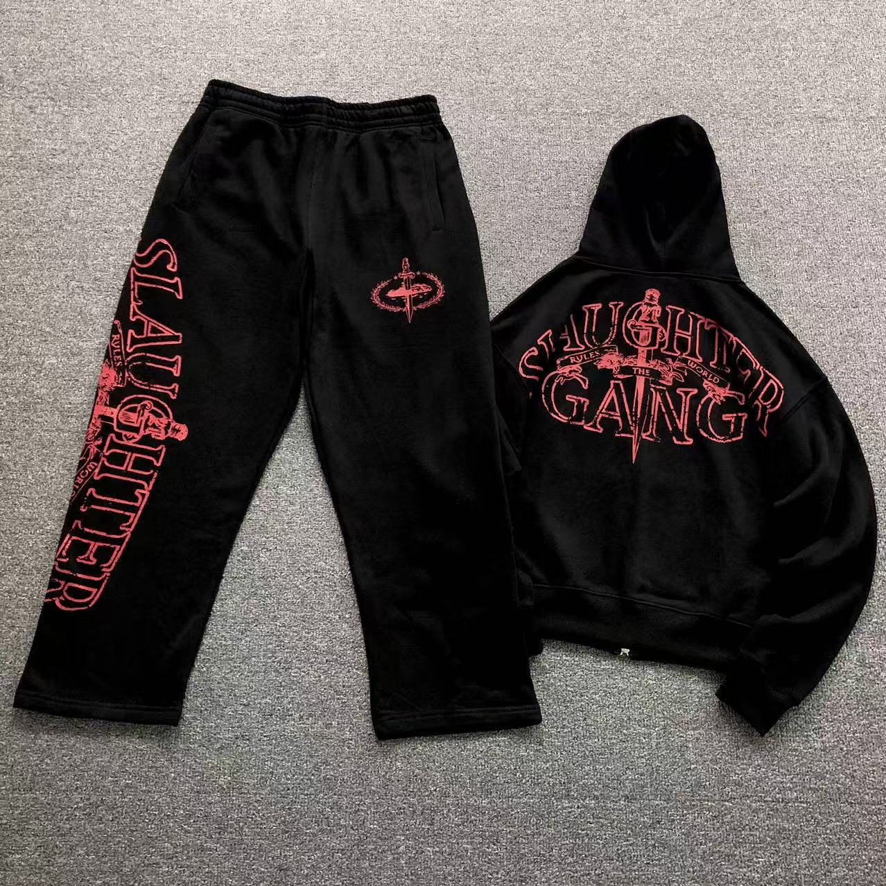 Corteiz 21 Savage Hoodie and Pants Set